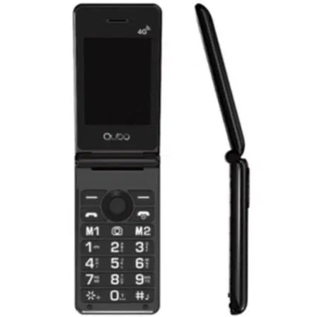 Qubo Teléfono Móvil X-28 4G para Personas Mayores Negro Qubo Teléfono Móvil X-28 4G para Personas Mayores Negro