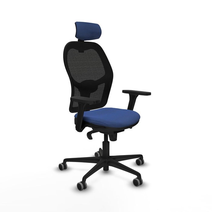 PIQUERAS Y CRESPO Silla de oficina Jorquera Azul Marino y Negro PIQUERAS Y CRESPO Silla de oficina Jorquera Azul Marino y Negro