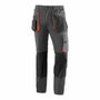 Juba Pantalón largo Top Range gris/negro/naranja talla S