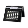 Edm Aplique solar con sensor color negro, 2 W