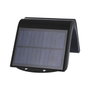 Edm Aplique solar con sensor color negro, 2 W