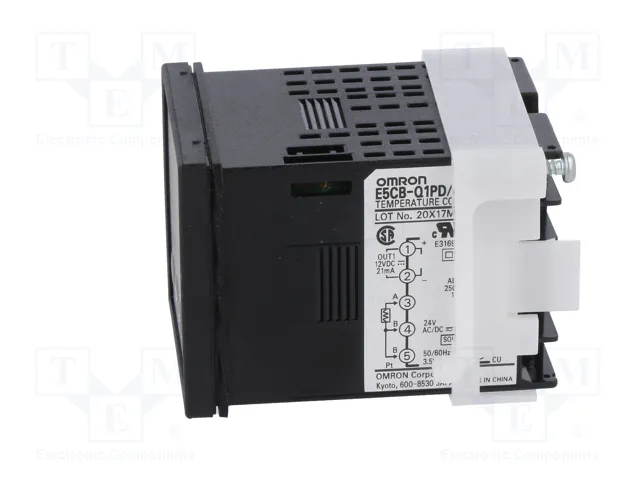 OMRON E5CB-Q1PD Regulador de temperatura Pt100 SSR OMRON E5CB-Q1PD Regulador de temperatura Pt100 SSR