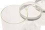 DKD Home Decor Set de 3 Botes de Borosilicato 1.5L