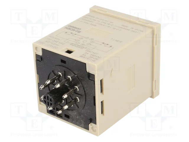 OMRON H3CR-F8 Relé de tiempo DPDT 250VAC/5A 100-240VAC