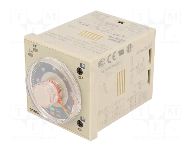 OMRON H3CR-F8 Relé de tiempo DPDT 250VAC/5A 100-240VAC