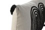 DKD Home Decor Cojin Urban Beige Negro 30 x 50 cm Algodon Poliester (2 Unidades)