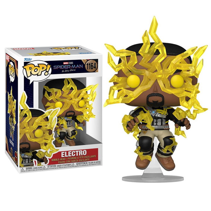 Funko Pop Marvel Spider-Man: No Way Home Electro 67604 Funko Pop Marvel Spider-Man: No Way Home Electro 67604