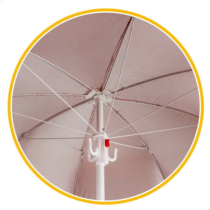 Sombrilla Aktive Ø 220 cm 220 x 209 x 220 cm UV50 (6 Unidades)