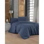 Juego de cama 220x240 cm + 2 fundas de almohada 60x60 cm 100% algodón reforzado Azul ASI8684282554158