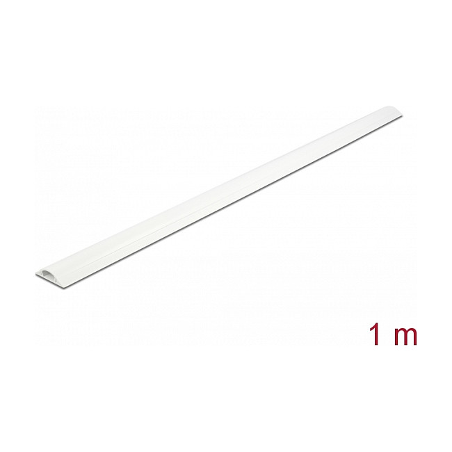 DeLOCK Canaleta para cables autoadhesiva 30 x 8 mm - 1 m blanco DeLOCK Canaleta para cables autoadhesiva 30 x 8 mm - 1 m blanco