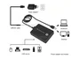 Conceptronic HUBBIES11B Hub USB 3.2 Gen 1 de 4 puertos Negro
