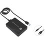 Conceptronic HUBBIES11B Hub USB 3.2 Gen 1 de 4 puertos Negro