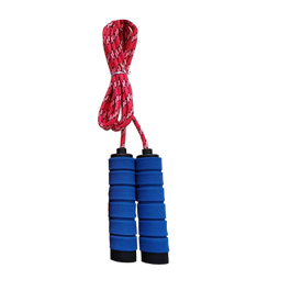 Cuerda de Saltar Mango Foam Color Azul 5mmx2,5m Jardín y Playa MARBUENO SUMMER 10384A