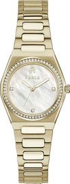 Furla Reloj Tempo Mini Small Dorado con Esfera Beige