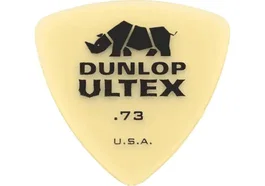 DUNLOP Pack de 6 Púas Ultex® Triangle Amber - 0.73 mm
