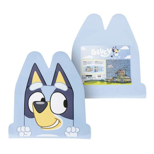 Cerdá Set Coloreable Caja Bluey 3.2 x 28.0 x 24.7 cm - Para niños +36 meses - Color Azul