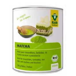 RAAB VITALFOOD Matcha Te Verde Basic Polvo 100Gr. Bio Sg Vegan