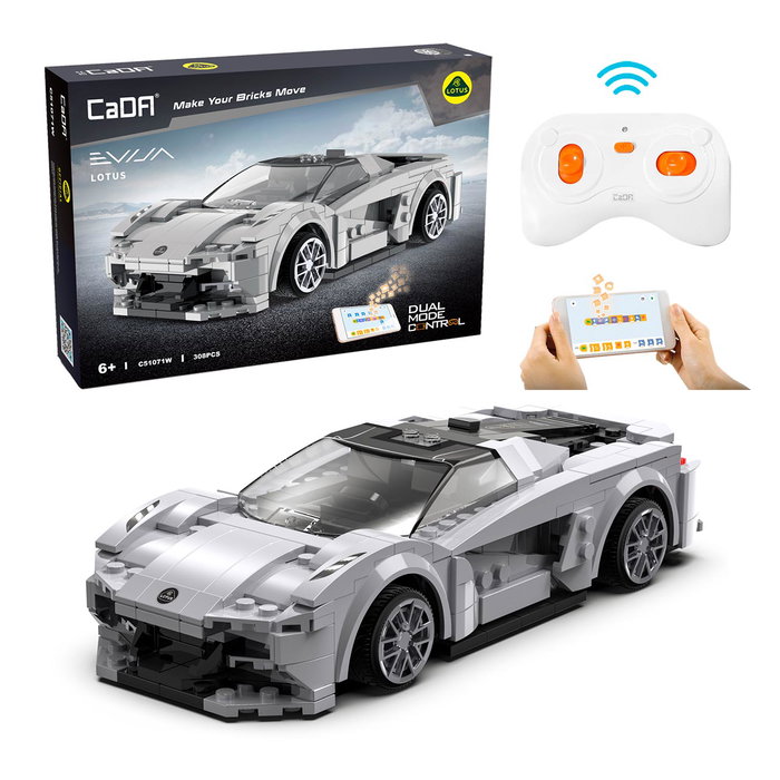 Cada 1:18 Lotus Evija App+Rc 308 Piezas Coche Control Remoto y App Cada 1:18 Lotus Evija App+Rc 308 Piezas Coche Control Remoto y App