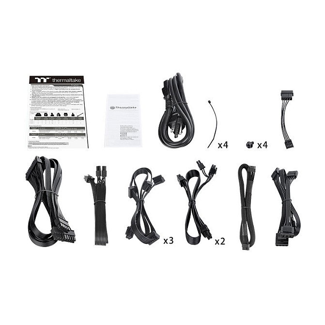 Thermaltake Toughpower GF3 Gold ARGB Gen5 750W Fuente de Alimentación ATX 3.0 80 PLUS Gold Modular para PC