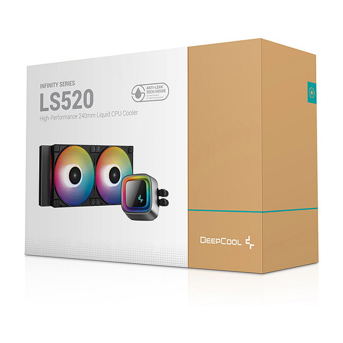 DeepCool LS520 Sistema de refrigeración líquida todo en uno 120mm Negro