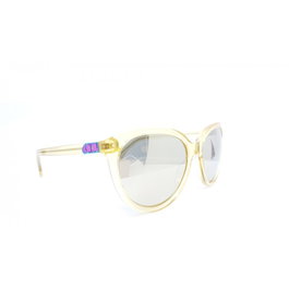 Calvin Klein, Gafas de sol, J752S/54, Amarillo cristal, Para mujeres