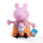 Smoby Peluche Mamá Pig con Evie de Peppa Pig, 33 cm, Poliéster, Juguete de Peluche
