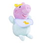 Smoby Peluche Mamá Pig con Evie de Peppa Pig, 33 cm, Poliéster, Juguete de Peluche
