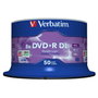 Verbatim 50x DVD+R Double Layer 8x 8,5GB plata mate