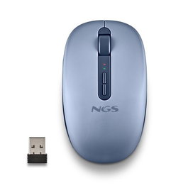 NGS Fog Dual Blue Ratón Inalámbrico Silencioso Azul