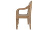 DKD Home Decor Banco de Teca Maciza 2 Plazas