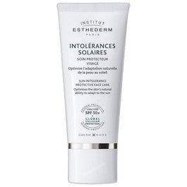 Institut Esthederm Intolérances Solaires Crema Facial SPF50+ - Protector Solar para Pieles Intolerantes y Sensibles, 50 ml