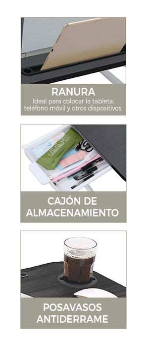 Inde Mesa Plegable Madera Metal Confortime 39,6 x 4,5 x 59,9 cm (6 Unidades)