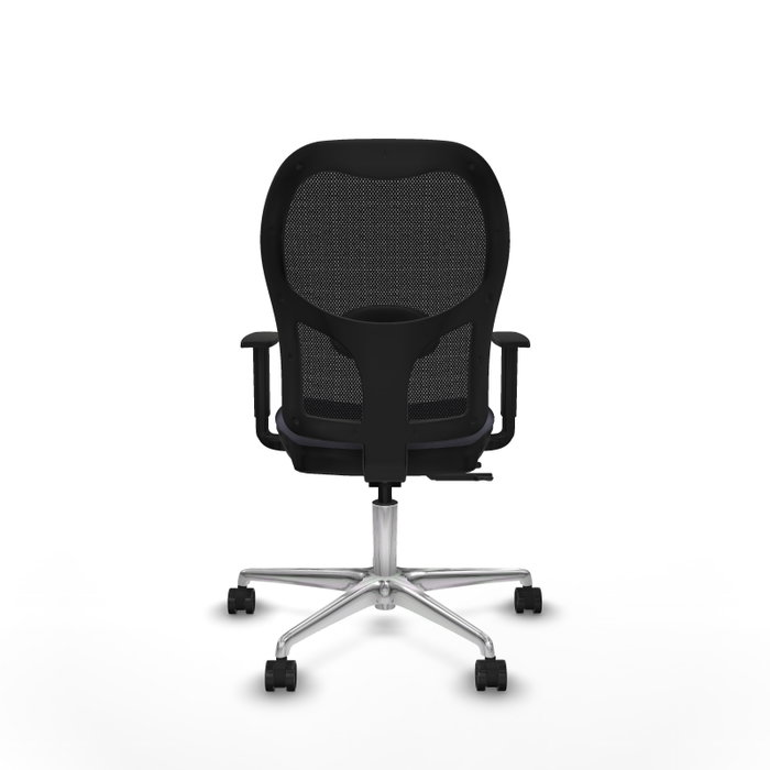 PIQUERAS Y CRESPO Silla de oficina Jorquera con mecanismo Sincro/Traslack Gris oscuro y Negro PIQUERAS Y CRESPO Silla de oficina Jorquera con mecanismo Sincro/Traslack Gris oscuro y Negro