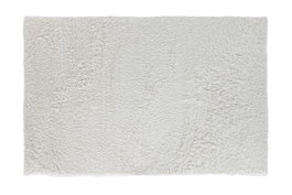 DKD Home Decor Alfombra de Poliéster 160x230 cm Natural Antideslizante
