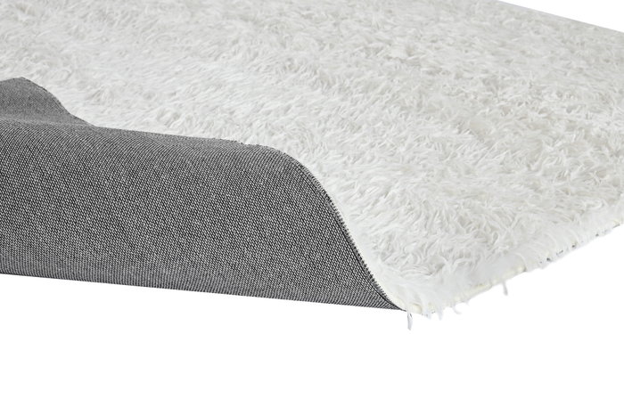 DKD Home Decor Alfombra de Poliéster 160x230 cm Natural Antideslizante