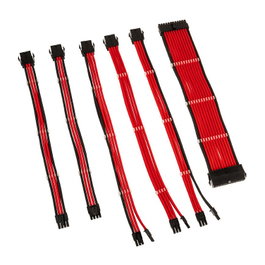 Kolink Core Adept Braided Cable Extension Kit - Rojo