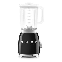 Smeg BLF03BLEU Batidora de Vaso, 800W, 1.5L, Color Negro Pastel