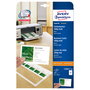 AVERY Zweckform Tarjetas de visita C32011-10 blanco mate 200 g/qm, 100 unidades