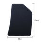 OCC Design Alfombrillas Coche 5 Piezas para Toyota Avensis 2003-2009, Referencia OCCTY0004 - Ajuste Específico con Talonera y Antideslizante