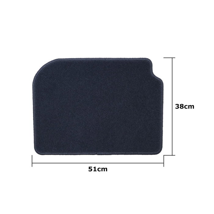 OCC Design Alfombrillas Coche 5 Piezas para Toyota Avensis 2003-2009, Referencia OCCTY0004 - Ajuste Específico con Talonera y Antideslizante