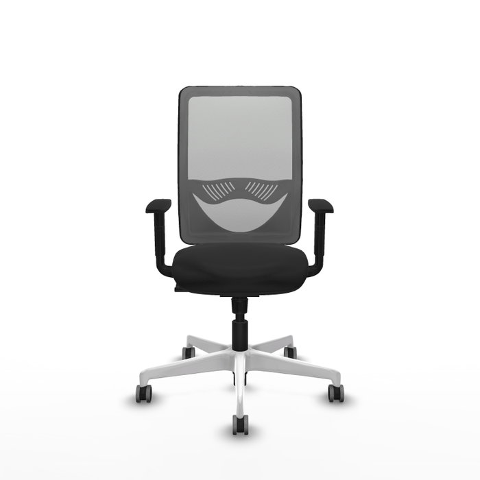 PIQUERAS Y CRESPO Silla de oficina Zulema con mecanismo Sincro, Negro y Gris PIQUERAS Y CRESPO Silla de oficina Zulema con mecanismo Sincro, Negro y Gris