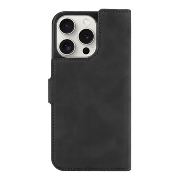 Just in Case Funda cartera con soporte y bolsillos para tarjetas para Apple iPhone 14 Pro (6.1") - Negro 8381149