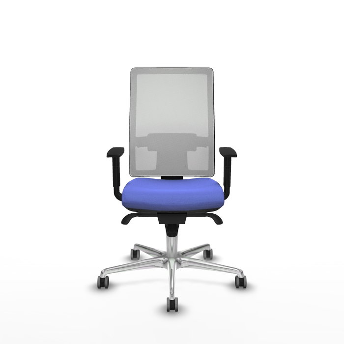 PIQUERAS Y CRESPO Silla de oficina Horna Azul claro y Blanco