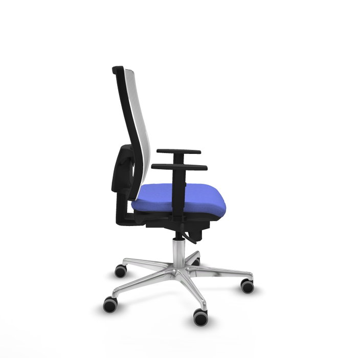 PIQUERAS Y CRESPO Silla de oficina Horna Azul claro y Blanco
