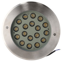 Foco LED Empotrable 18W 1800Lm 12V DC IP67