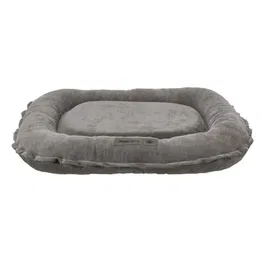 TRIXIE TRI4011905826844 - Cojín para Perro Vital LENNOX Tejido Chenilla Ovalado 90 x 70 cm Gris