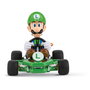 Carrera 370200984P Mario Kart Luigi Pipe Kart RC - Coche de control remoto 2,4GHz para niños de 6+ años, Verde, 210mm, 9 km/h, batería LiFePo4 320 mAh