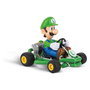 Carrera 370200984P Mario Kart Luigi Pipe Kart RC - Coche de control remoto 2,4GHz para niños de 6+ años, Verde, 210mm, 9 km/h, batería LiFePo4 320 mAh