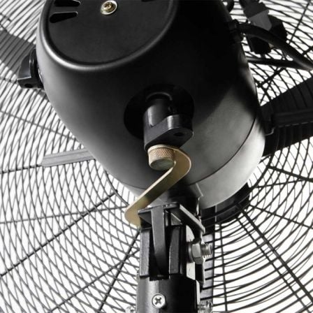 Orbegozo Ventilador de Pie Industrial Oscilante PWS 0168, 150W, 65cm (3 Aspas), 3 Velocidades, Altura Regulable hasta 180cm