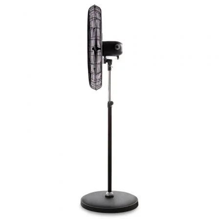 Orbegozo Ventilador de Pie Industrial Oscilante PWS 0168, 150W, 65cm (3 Aspas), 3 Velocidades, Altura Regulable hasta 180cm